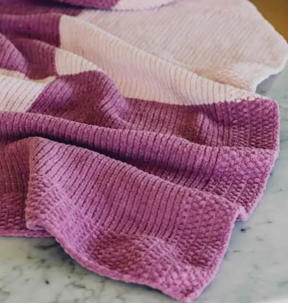 Chenille Baby Blanket