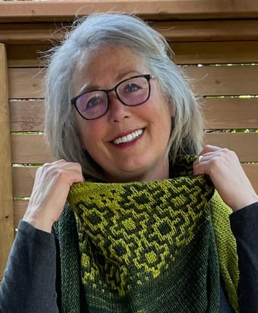 Cold Pale Moon Shawl