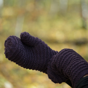 Wool Mittens - Wool Lined